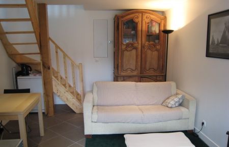 Pièce principale avec son coin salon et repas Gîte n°G758 Omonville-la-Rogue - Manche - Pièce principale avec son coin salon et repas